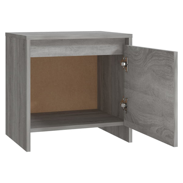 Nachttisch Iove 45x34,5x44,5cm, grau (Holz)