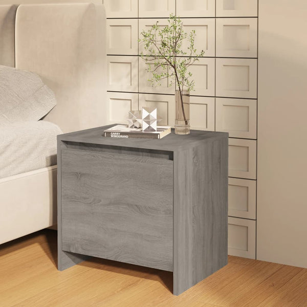 Nachttisch Iove 45x34,5x44,5cm, grau (Holz)