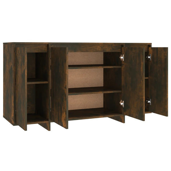 Räuchereichen-Anrichte Gere 135x41x75cm (Holz)