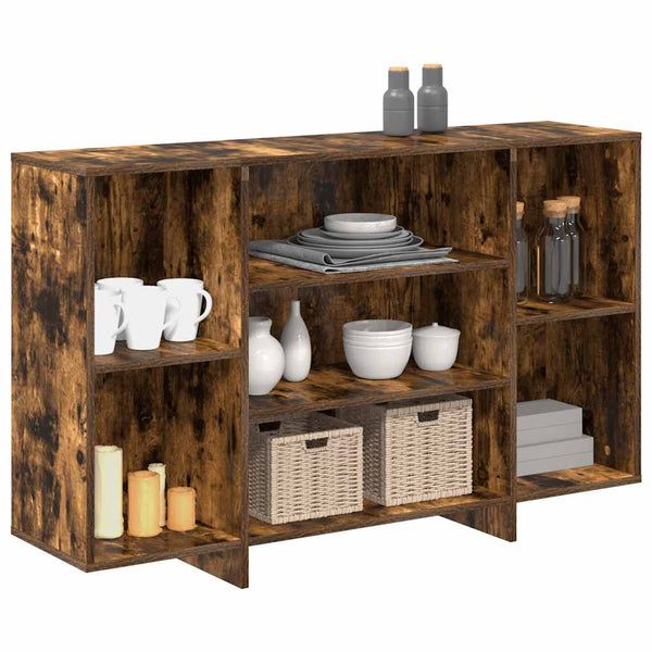Sideboard Stroici aus geräucherter Eiche 120x30x75cm (Holz)