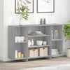 Graues Sideboard Stroici 120x30x75cm (Holz)