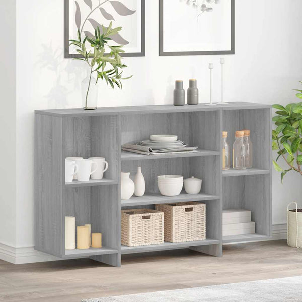 Graues Sideboard Stroici 120x30x75cm (Holz)