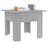 Grauer Couchtisch Josephinne 55x55x42cm (Spanplatte)