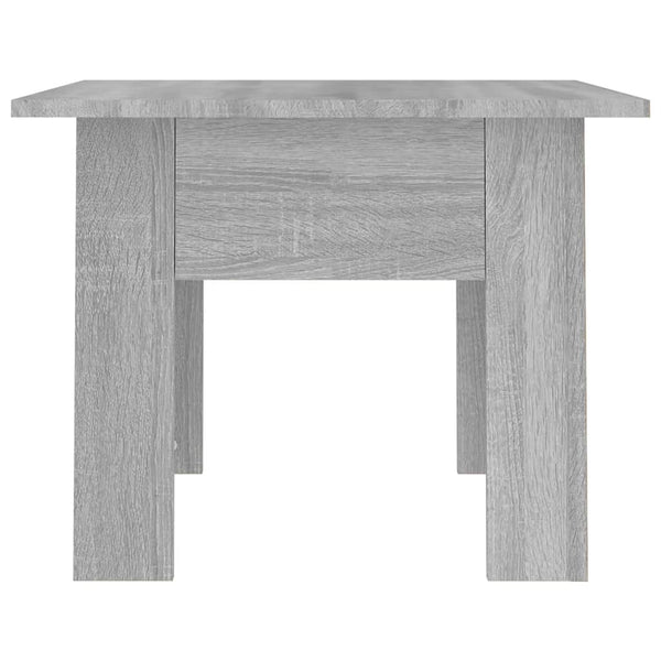 Grauer Couchtisch Josephinne 55x55x42cm (Spanplatte)