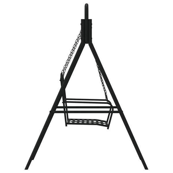 Musta keinupenkki Severin 124cm (teräs)