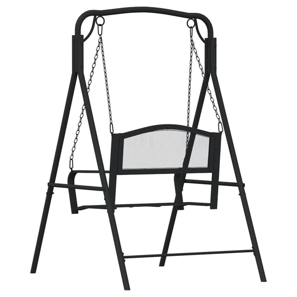 Musta keinupenkki Severin 124cm (teräs)