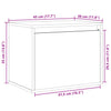 Wandschrank Persec 45x30x35cm (Kiefer)