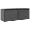 Harmaa seinäkaapit Persec 45x30x35cm (2 kpl mänty)