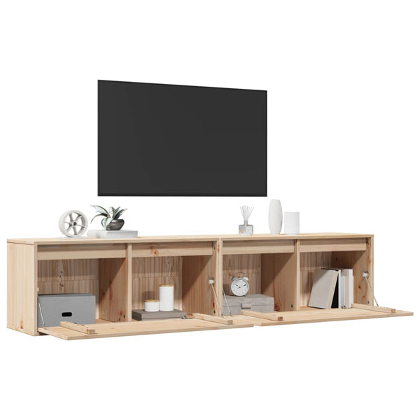 Seinäkaapit Cioran 80x30x35cm (2 kpl mänty)