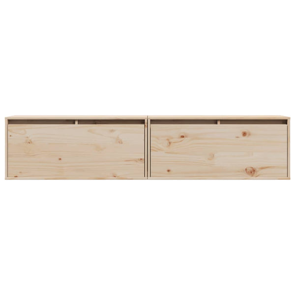 Seinäkaapit Cioran 80x30x35cm (2 kpl mänty)