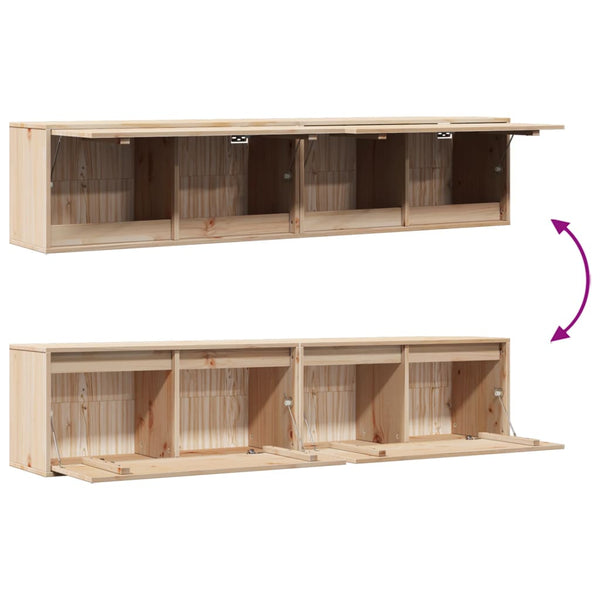 Seinäkaapit Cioran 80x30x35cm (2 kpl mänty)