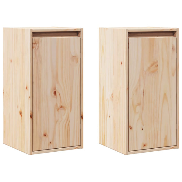 Seinäkaapit Decramin 30x30x60cm (2 kpl mänty)