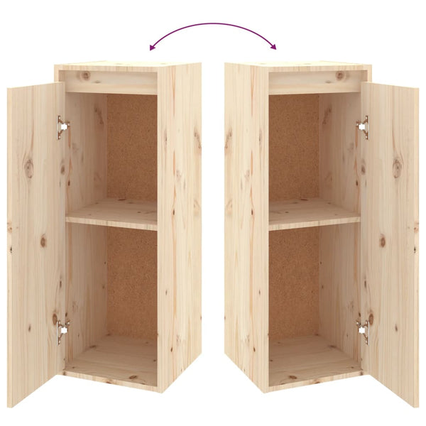 Wandschrank Zbercea 30x30x80cm (Kiefer)