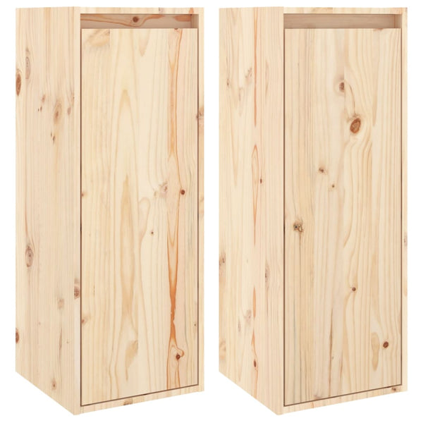 Hängeschränke Zbercea 30x30x80cm (2 Stk Kiefer)