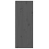 Grauer Wandschrank Zbercea 30x30x80cm (Kiefer)