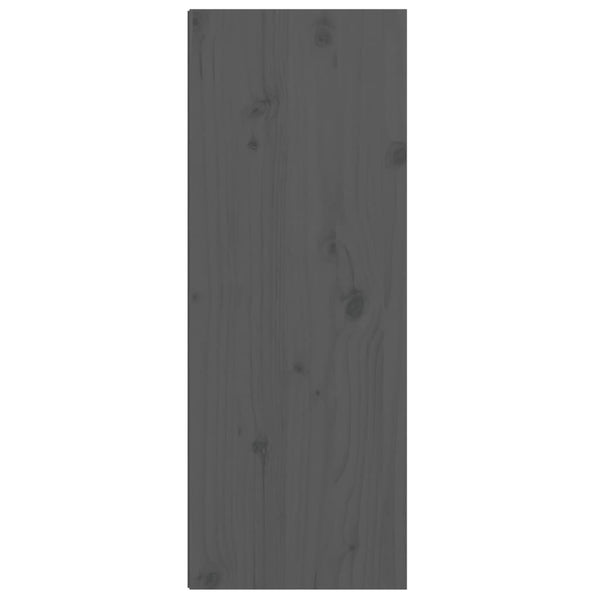 Grauer Wandschrank Zbercea 30x30x80cm (Kiefer)