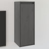 Grauer Wandschrank Zbercea 30x30x80cm (Kiefer)