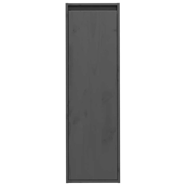 Harmaa seinäkaapit Seimeanu 30x30x100cm (2 kpl, mänty)