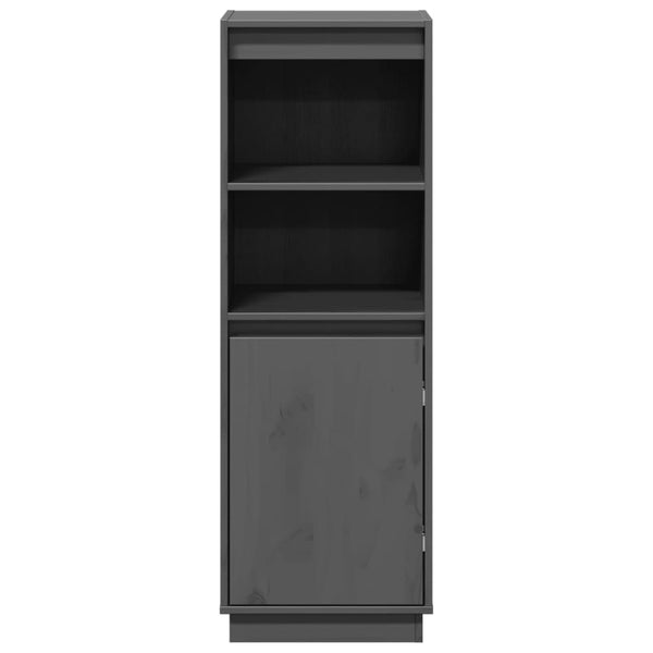 Grauer Schrank Dezzie 37x34x110cm (Kiefer)