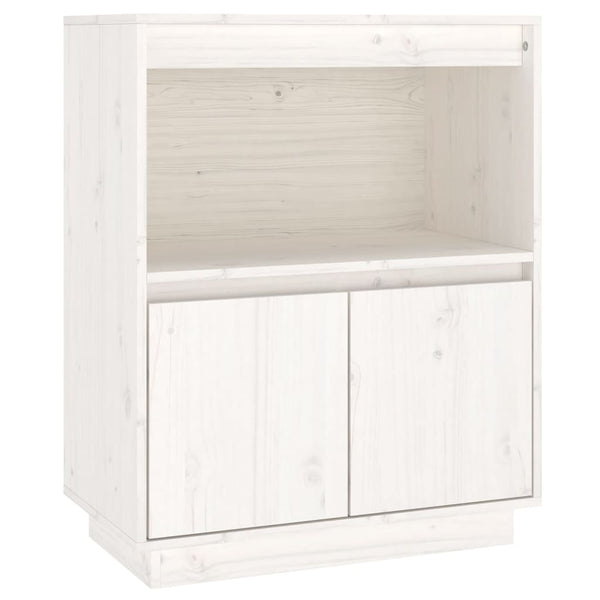 Weißes Sideboard Elenca 60x34x75cm (Kiefer)