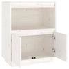 Weißes Sideboard Elenca 60x34x75cm (Kiefer)