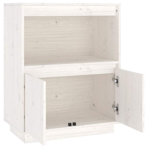 Weißes Sideboard Elenca 60x34x75cm (Kiefer)