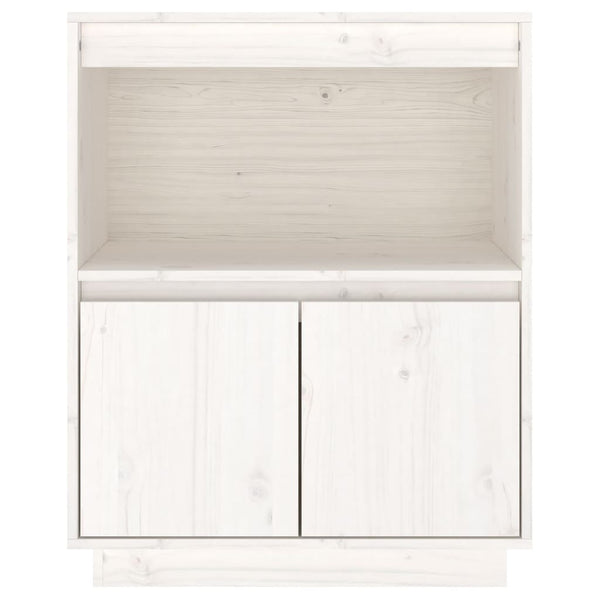 Weißes Sideboard Elenca 60x34x75cm (Kiefer)