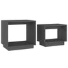 Graue Set-Sofatische Allbert (2 Stk. Kiefer)