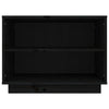 Schwarzer Schuhschrank Homer 60x34x45cm (Kiefer)