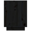 Schwarzer Schuhschrank Homer 60x34x45cm (Kiefer)