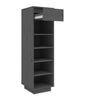 Grauer Schuhschrank Stamenca 30x34x105cm (Kiefer)