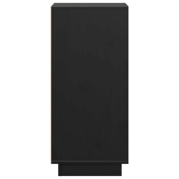 Schwarze Kommoden Velonia 31,5x34x75cm (2 St. Kiefer)
