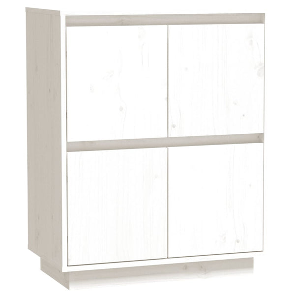 Weißes Sideboard Teimori 60x34x75cm (Kiefer)