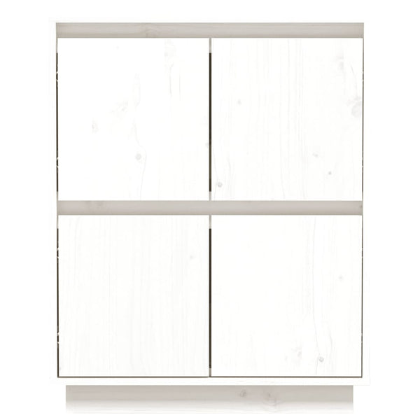 Weißes Sideboard Teimori 60x34x75cm (Kiefer)