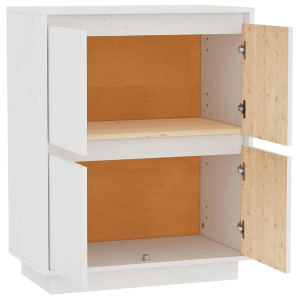 Weißes Sideboard Teimori 60x34x75cm (Kiefer)