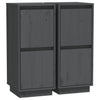 Graues Sideboard Jacoby 31,5x34x75cm (2 St. Kiefer)