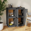Graues Sideboard Jacoby 31,5x34x75cm (2 St. Kiefer)