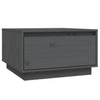 Grauer Couchtisch Tuliuta 55x56x32cm (Kiefer)