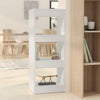 Weißes Bücherregal/Raumteiler Debrah 40x30x103cm (Holz)