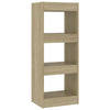 Bücherregal/Raumteiler Debrah 40x30x103cm Sonoma Eiche (Holz)