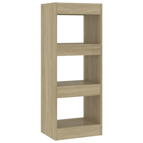 Bücherregal/Raumteiler Debrah 40x30x103cm Sonoma Eiche (Holz)