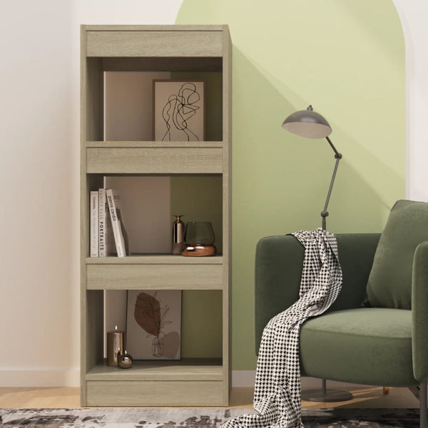 Bücherregal/Raumteiler Debrah 40x30x103cm Sonoma Eiche (Holz)