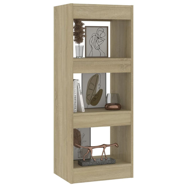 Bücherregal/Raumteiler Debrah 40x30x103cm Sonoma Eiche (Holz)