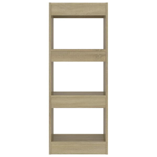 Bücherregal/Raumteiler Debrah 40x30x103cm Sonoma Eiche (Holz)