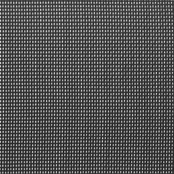 Schwarze stapelbare Gartenstühle Feodoria (6 Stk. Textilgewebe)