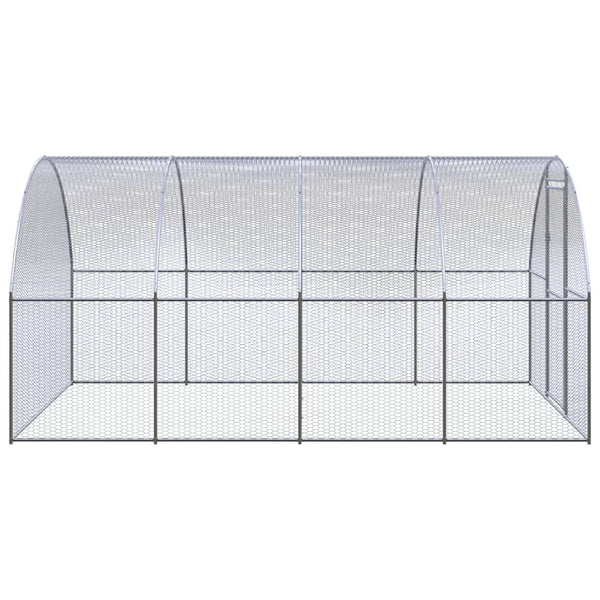 Olandina verzinkter Außenkäfig für Hühner 3x4x2 m (Stahl)