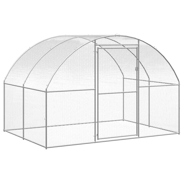 Olandina verzinkter Außenkäfig für Hühner 3x4x2 m (Stahl)