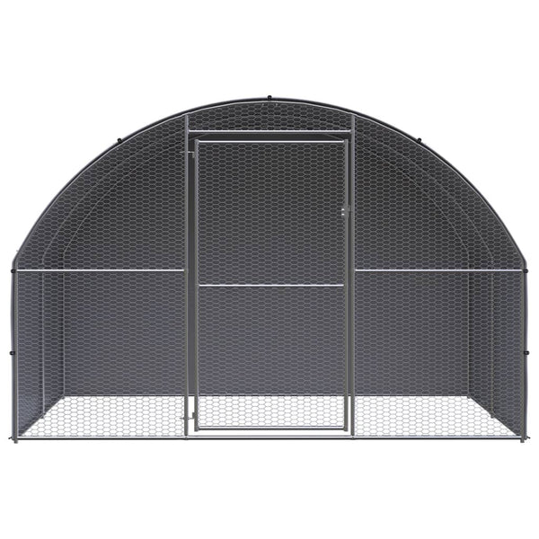 Außenkäfig für Hühner Olandina, verzinkt, 3x2x2 m (Stahl)