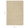 Kerma pörrömatto Jolan 160x230cm (liukumaton)