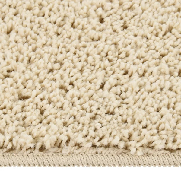 Creme Hochflorteppich Jolan 200x290cm (rutschfest)